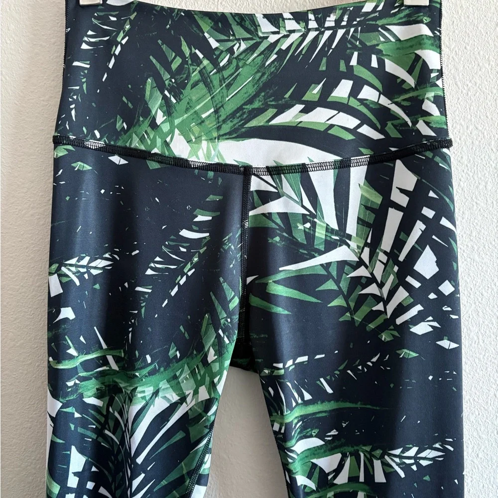 Beyond Yoga Lux Printed High-Waist Midi Leggings Women’s Medium Havana Nights